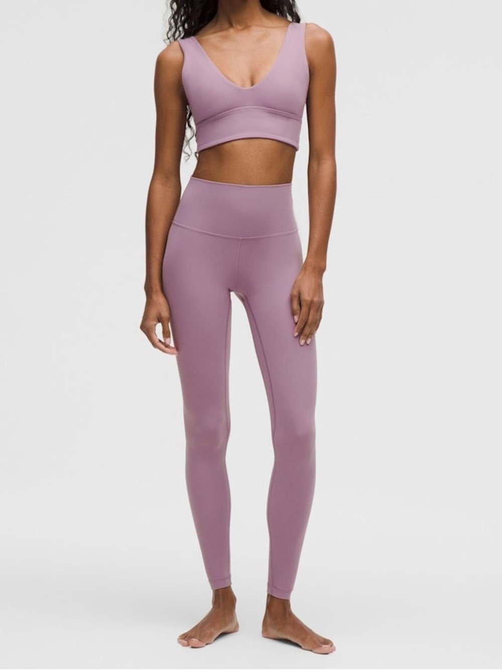 lululemon Align™ High-Rise woman’s double lined leggings Lavender Lux 4